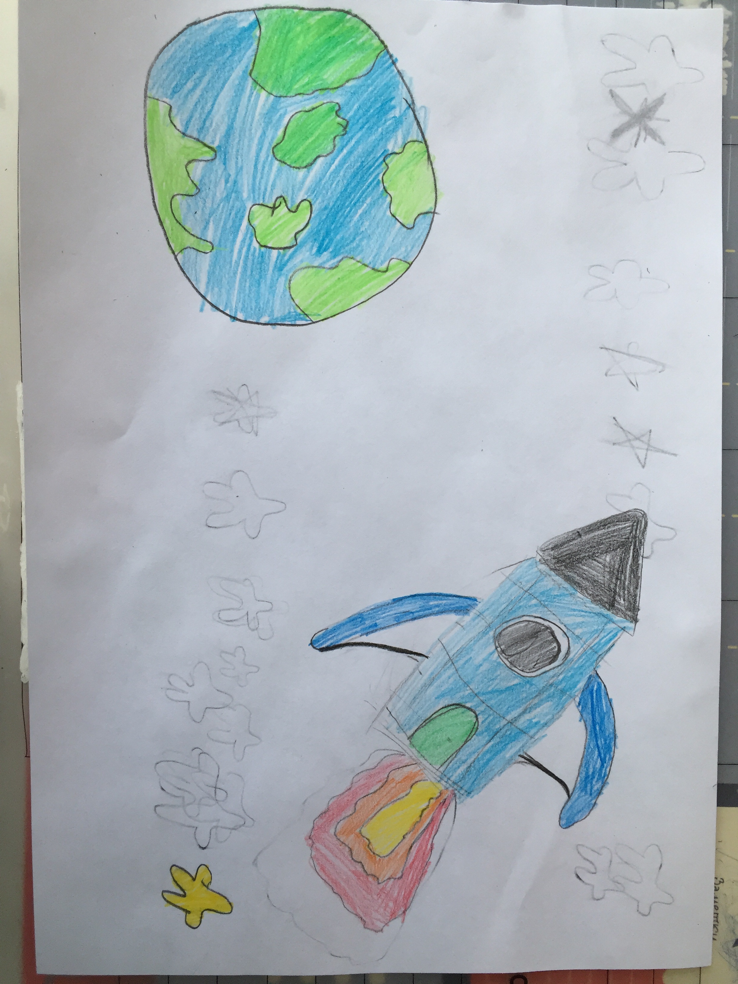 Рисунок участника Варя  Красева, 7лет