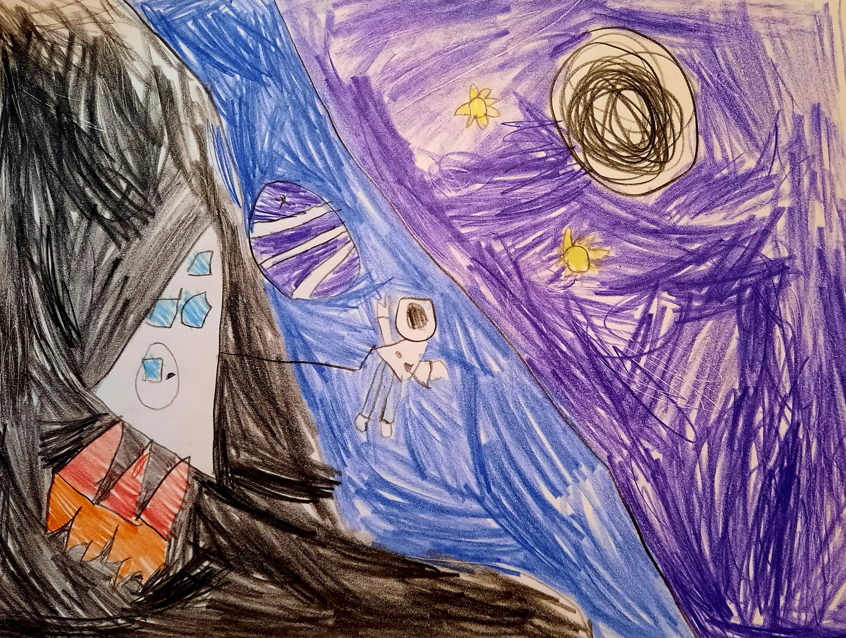 Рисунок участника Глеб Саратовцев, 6 лет