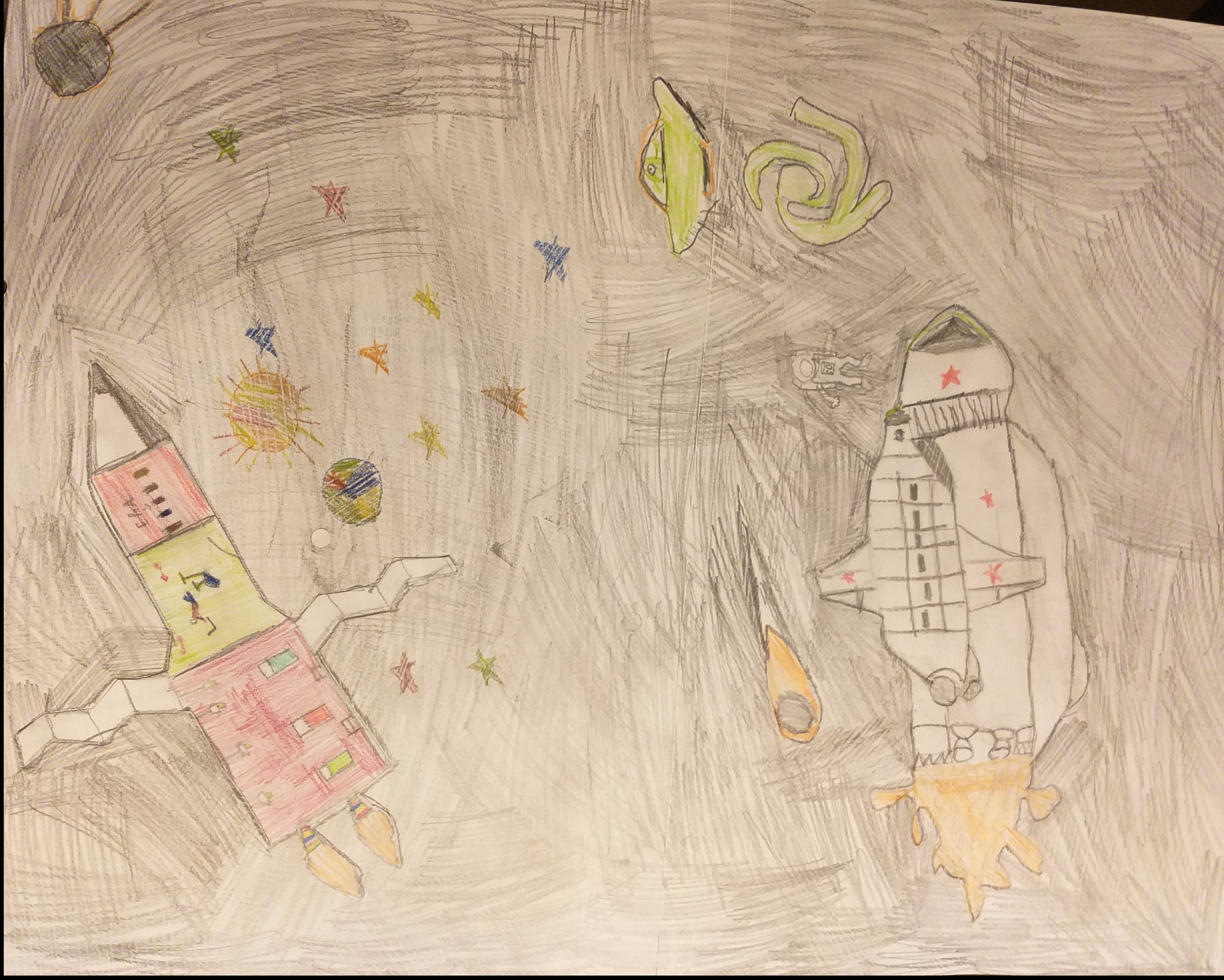 Рисунок участника Лазарев Вячеслав, 8