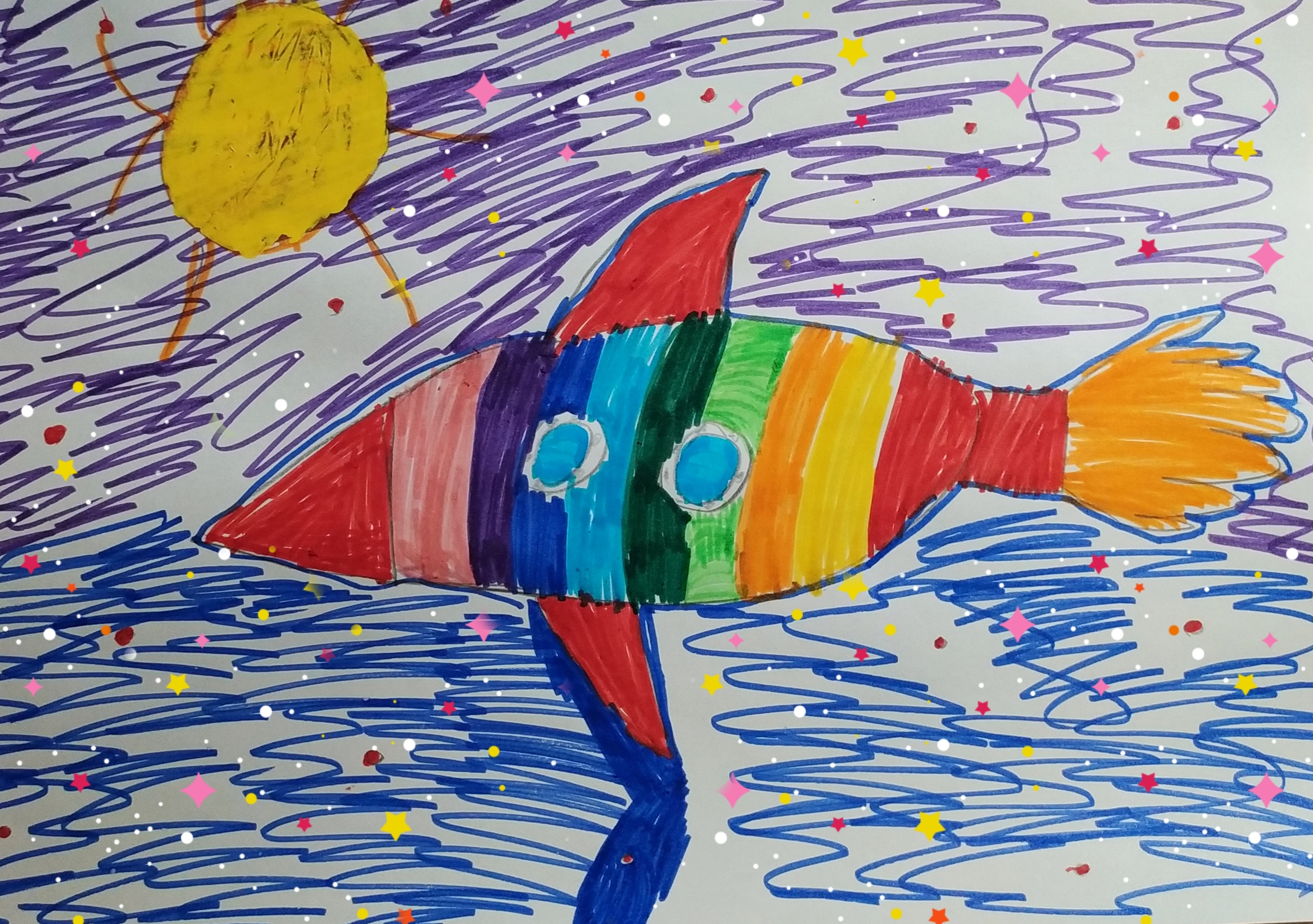 Рисунок участника Рубцова Александра, 7