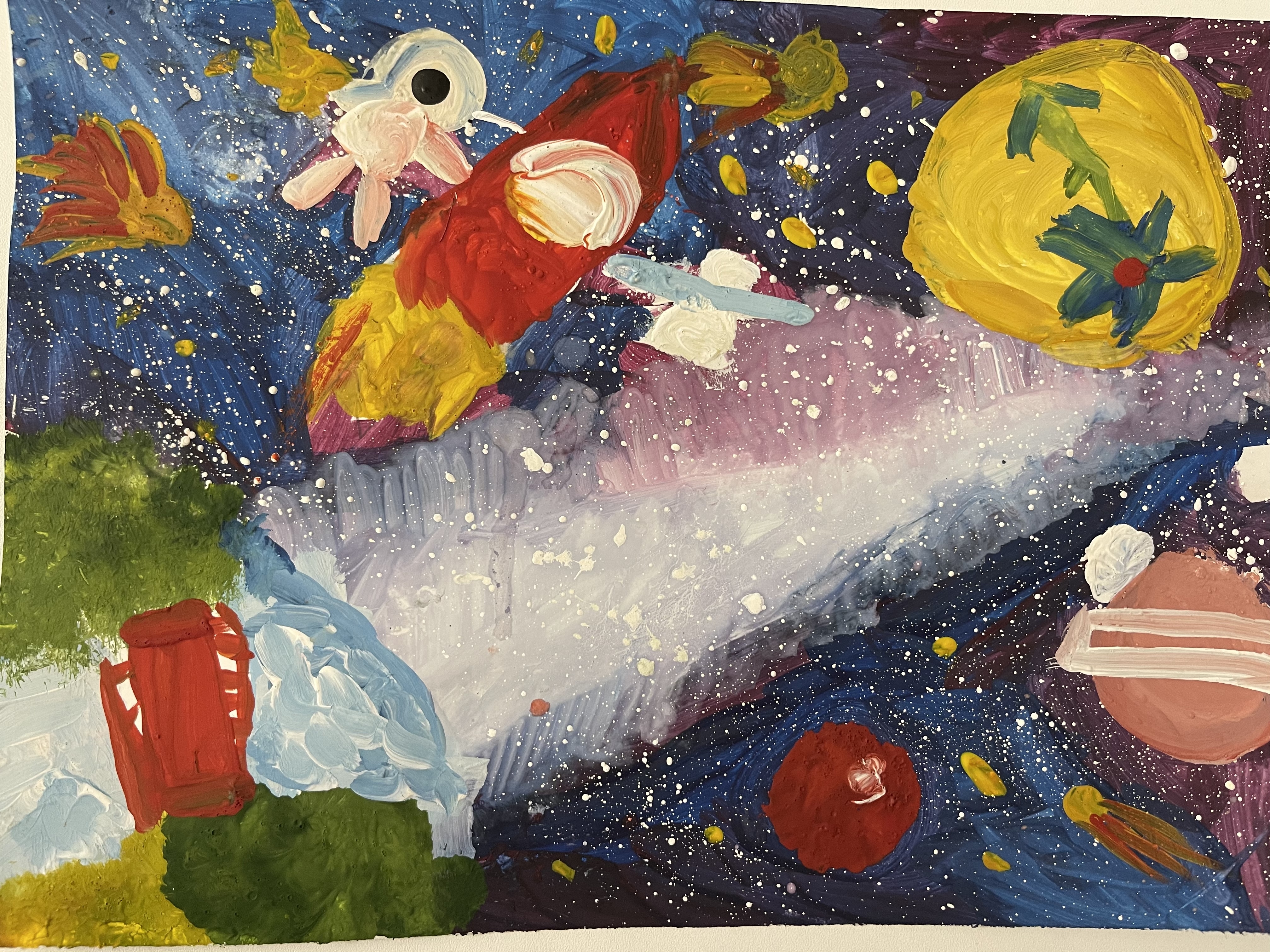 Рисунок-победитель участника Арина Сердюк, 6