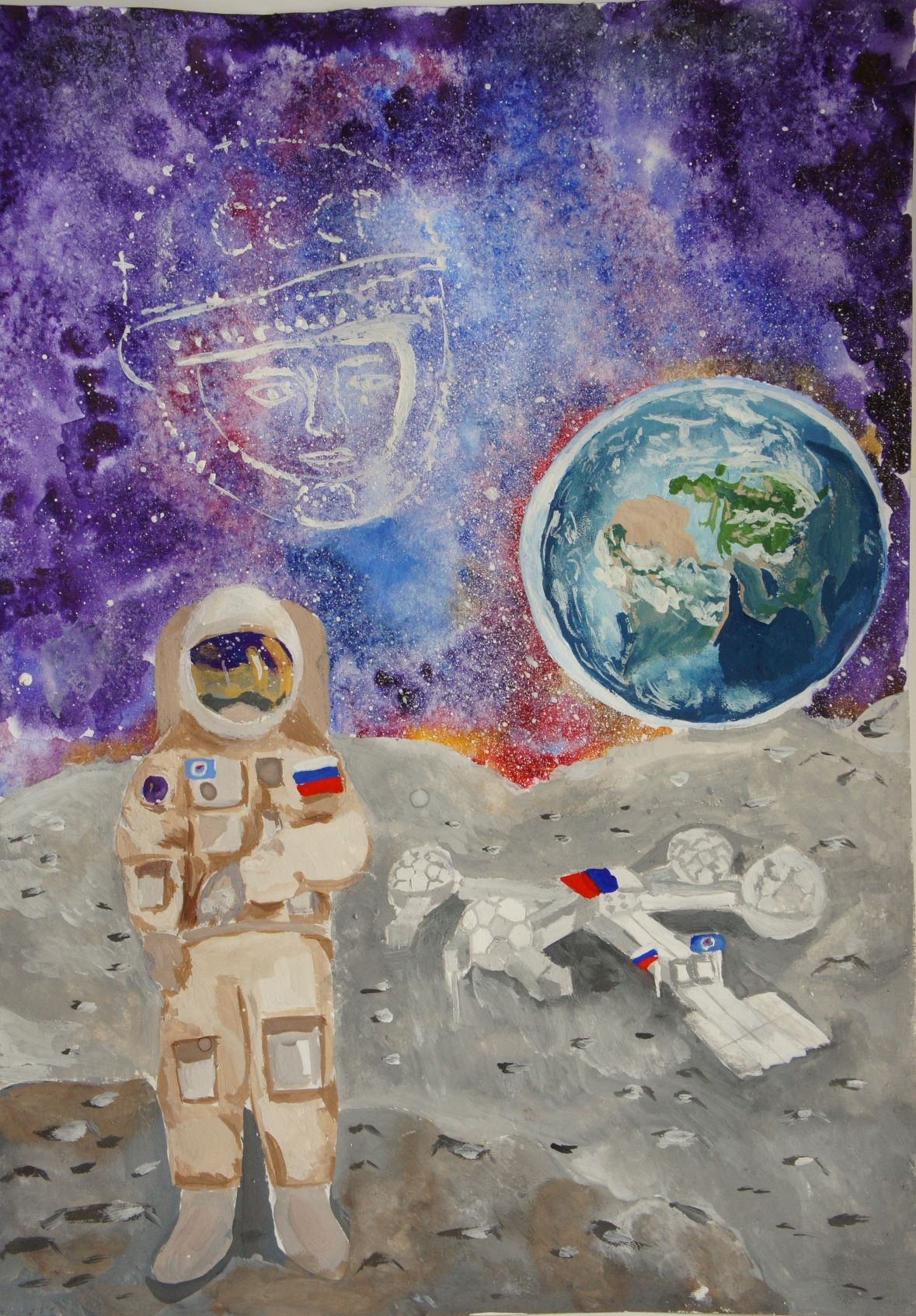 Рисунок-победитель участника Анастасия Макарова, 12