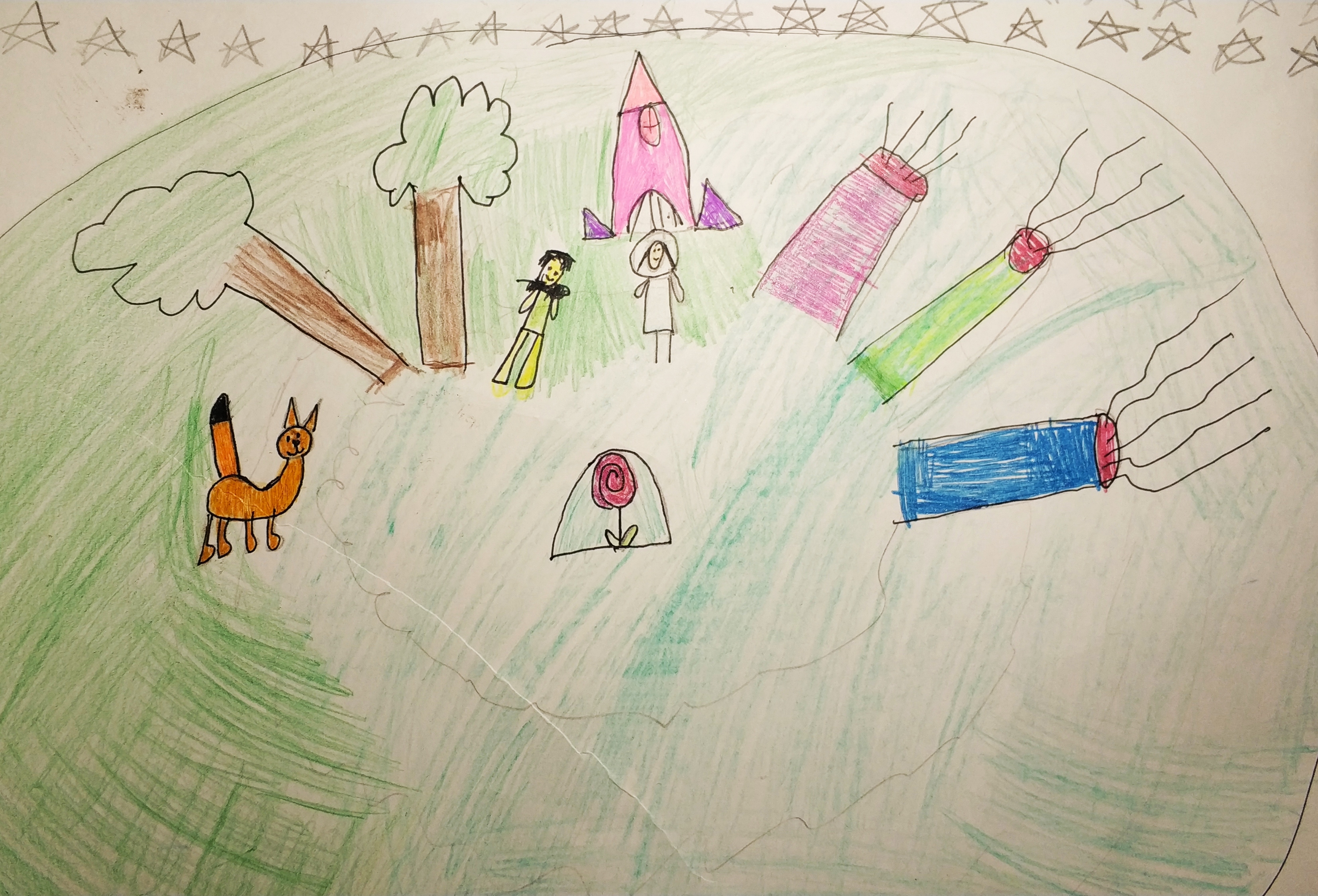 Рисунок участника Забродина Муза, 8