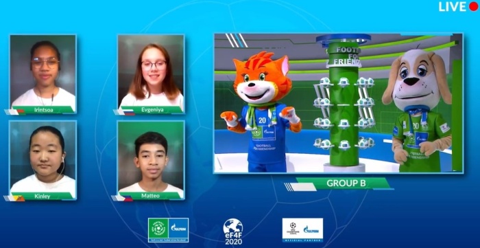 Дети из более, чем 100 стран примут участие в онлайн-чемпионате мира по «Футболу для дружбы»