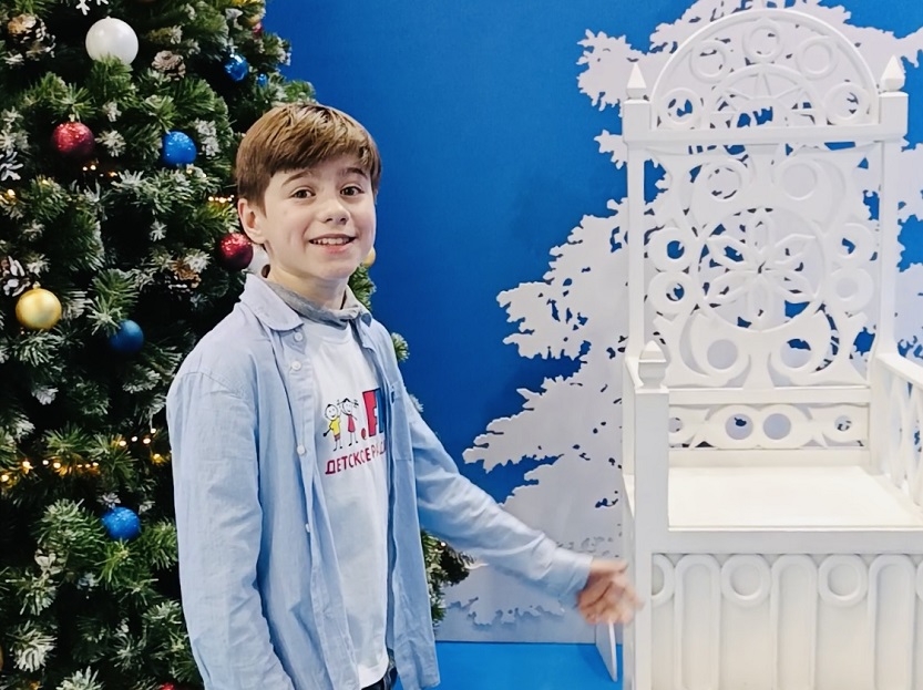 Мирослав Залевский посидел на троне Деда Мороза!