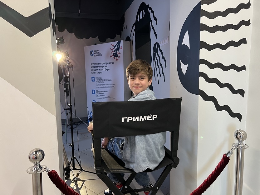 Мирослав Залевский побывал на киностудии имени Горького