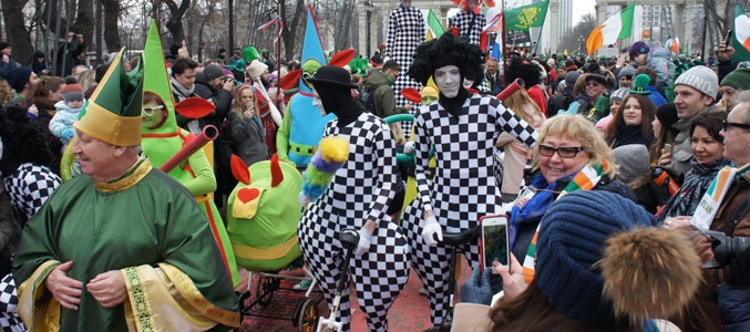 В Москве пройдёт Парад святого Патрика