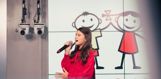 Живой концерт Софии Феськовой в студии Детского радио